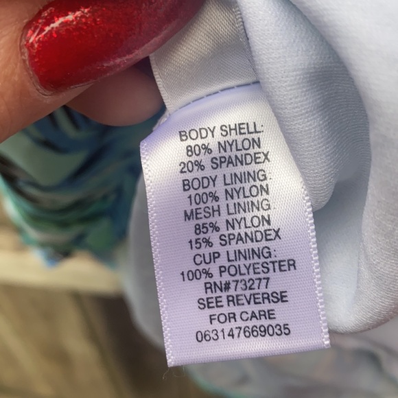 Croft and Barrow swim top sz. 12 - Picture 3 of 4